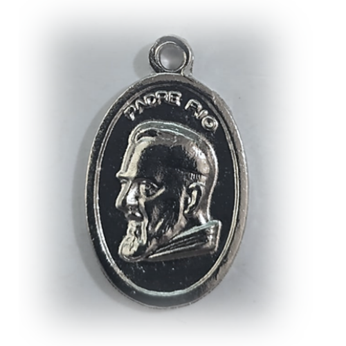Padre Pio Of Pietrelcina medal - Patron saint of adolescents & civil defense volunteers - Local Pressing