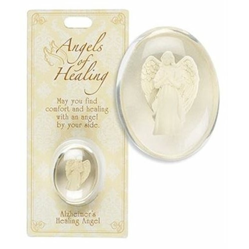 Alzheimer's Healing Angel Pocket / Handbag Stone