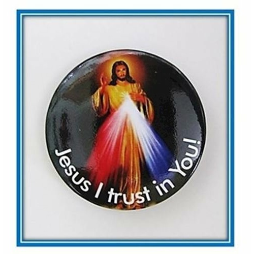 Divine Mercy 37mm Pin