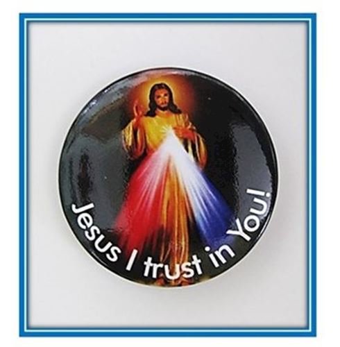 Divine Mercy 37mm Pin