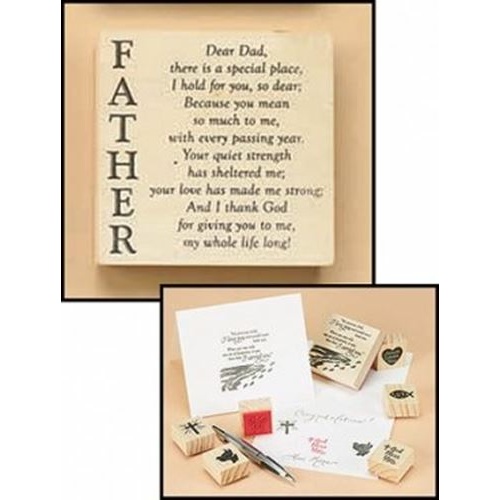 Father Religious Stamp