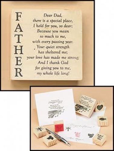Father Religious Stamp