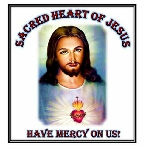 Sacred Heart of Jesus Vinyl Sticker