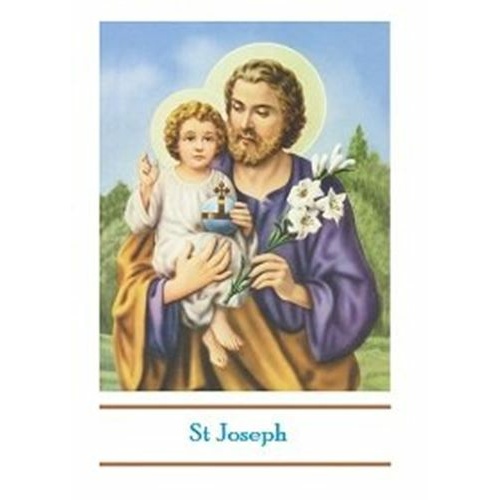 St Joseph - Holy Prayer Card