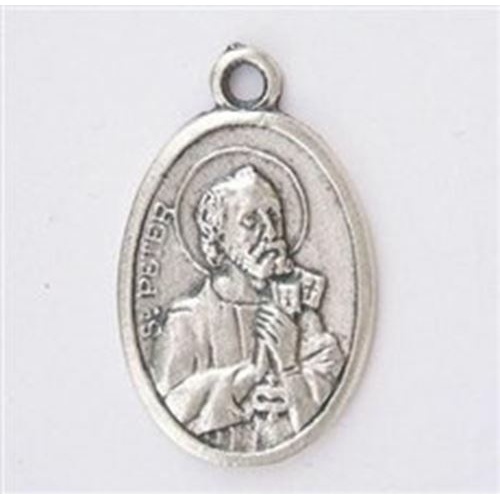 St Peter medal - Patron saint of Bakers, butchers, fishermen, havestors, locksmiths ..more