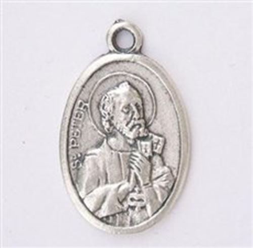 St Peter medal - Patron saint of Bakers, butchers, fishermen, havestors, locksmiths ..more