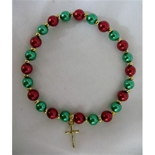 The Colours of Christmas Bracelet