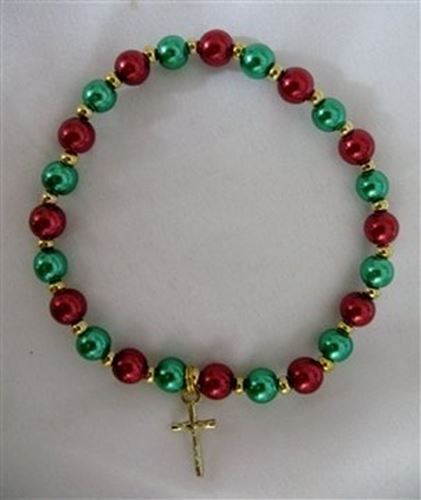 The Colours of Christmas Bracelet