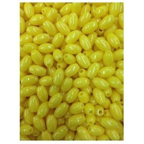 Yellow Mission Rosary Beads - Makes 10 Rosaries