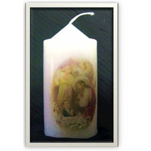 1st Holy Communion Boy & Girl / Jesus - votive candle