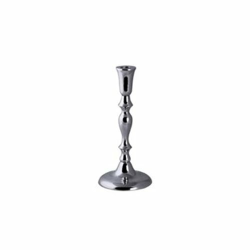 23cm silver plated altar candle holder