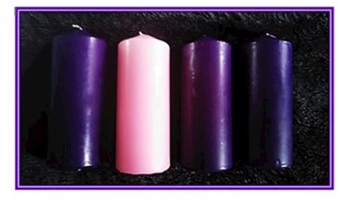Advent Candles - 70 x 185mm