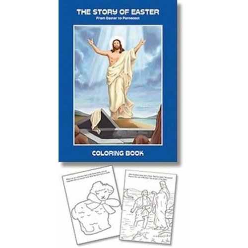 Aquinas Book - Story of Easter colouring book
