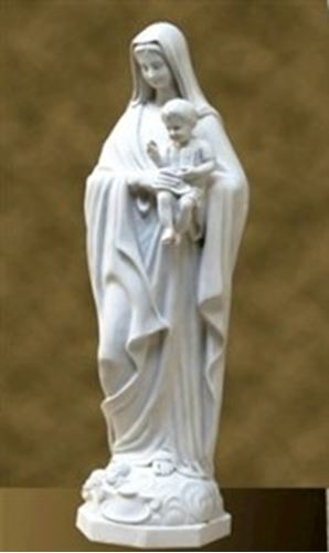 Divine Mother Mary Marble Statue