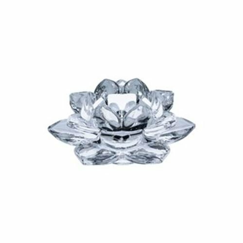 Flower Glass Candle holder