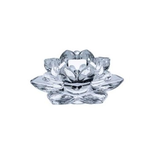 Flower Glass Candle holder