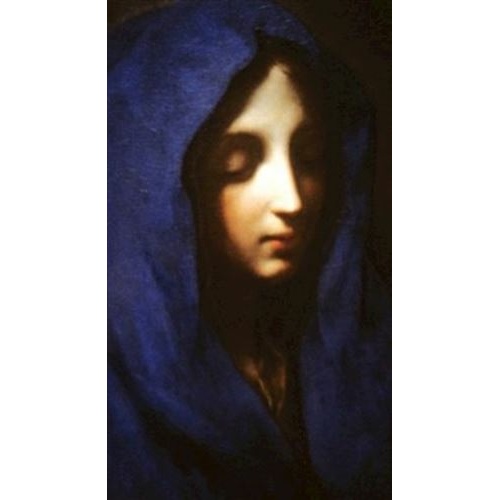 Hail Mary Prayer Card