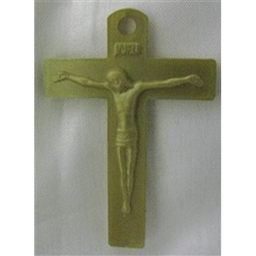 Mission Rosary Gold Crucifix
