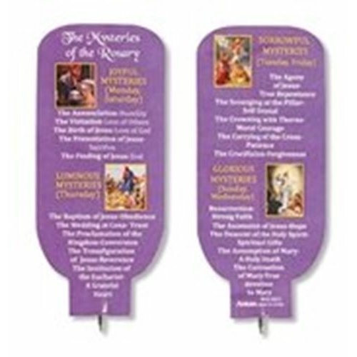 Mysteries of the Rosary Bookmark Pen
