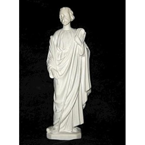 St Jude Thaddaeus Marble Statue - Patron of desperate causes