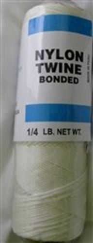 White Bonded nylon cord  # 9  - 113 grams