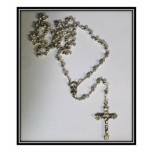 Sterling Silver 5mm Flowing Rosary