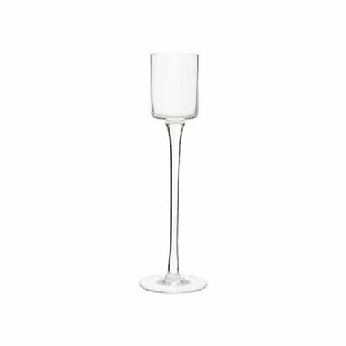 25cm tall - Elegant Glass candle holder