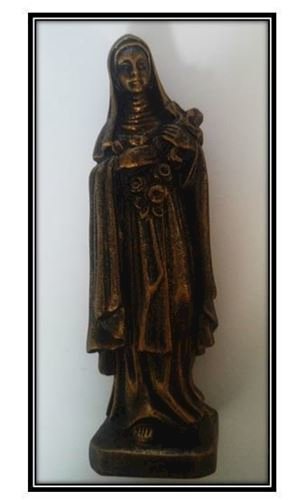 15cm St Therese - the Little Flower - Patron saint of AIDS, TB, Missionaries
