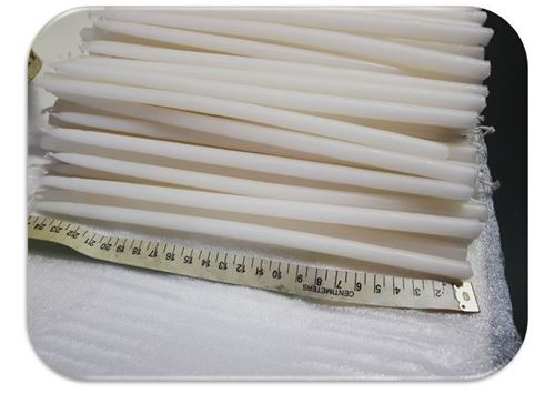 Floral Taper candles .08mm  - 1 kg bundle