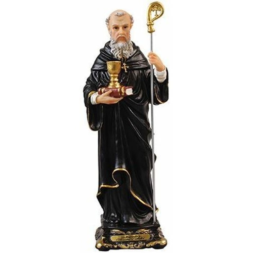 20cm St Benedict Statue - Florentine Collection - collectors item