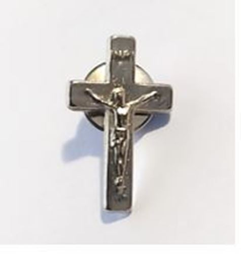 2.5cm Crucifix Lapel Pin