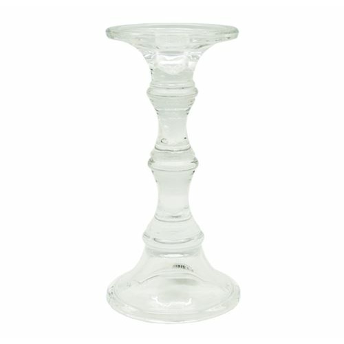 23cm Elegant Glass Candle Holder