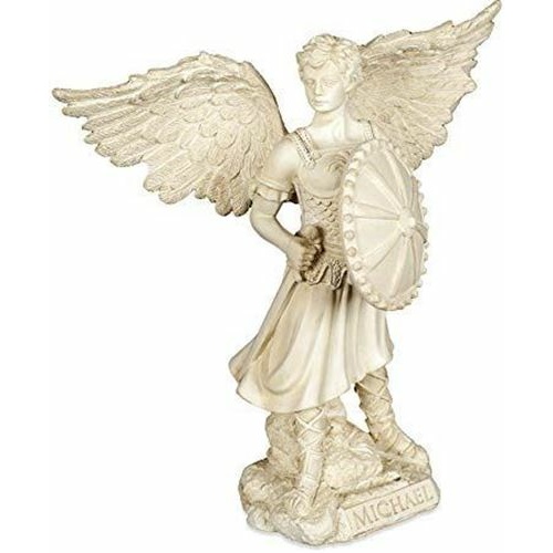 17.8cm St Michael the Archangel Stone Statue