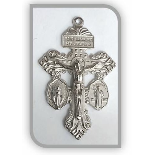 Pardon Crucifix with the Miraculous medal & St Benedict