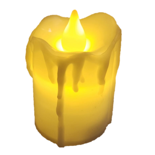 LED Candle Light - 5cm tall x 3.5cm wide (battery)