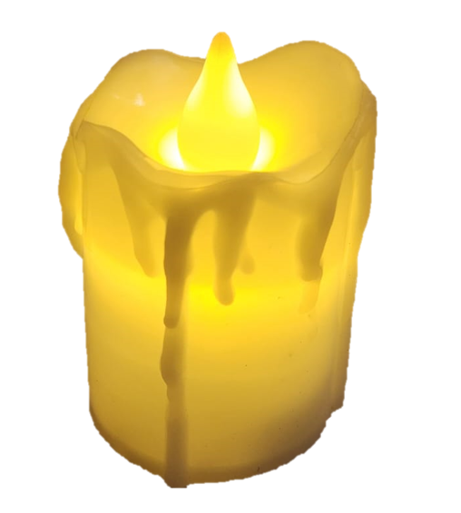 LED Candle Light - 5cm tall x 3.5cm wide (battery)