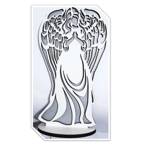 25.5cm Praying Angel- 2D - Standing