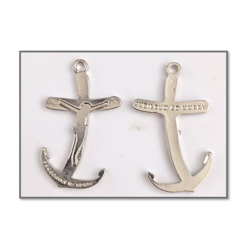 Anchor Crucifix or Pendant - 35mm (Symbol of Faith, Hope, Redemption and Strength)